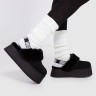 УГГ Сандалі Платформа Чорні Замша UGG Funkette Slippers Platform Black