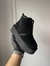 УГГ Платформа Ньюмел Чоботи Чорні Замша с Змійкою Ugg Neumal Platform Zipper Black