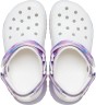 Крокс Класік Клог Платформа Білі з Фіолетовим Crocs Classic Hiker Dream Clog White/Lavender 