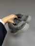 УГГ Шьопанці Платформа Сірі Замша UGG Disquette Black Platform Slippers  Charcoal