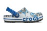 Крокс Баябенд Камуфляж Сині crocs Unisex's Bayaband Graphic II Clog Grey Blue Jean Clogs