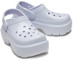 Крокс Клог Стомп Лаковані Блакитні Crocs Stomp High Shine Clog Dreamscape