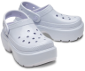 Крокс Клог Стомп Лаковані Блакитні Crocs Stomp High Shine Clog Dreamscape