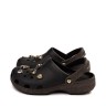 Крокс Класік Клог Чорні з Джібітц Crocs Classic Glitter Heart Clog Black/Multi