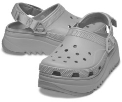 Крокс Класік Клог Платформа Сірі Crocs Classic Hiker Clog Grey