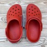 Крокс Крокбенд Клог Лого Червоний Томат Crocs Off Court Clog Logo Tomato