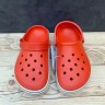 Крокс Крокбенд Клог Лого Червоний Томат Crocs Off Court Clog Logo Tomato