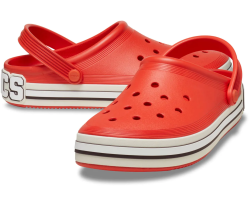 Крокс Крокбенд Клог Лого Червоний Томат Crocs Off Court Clog Logo Tomato