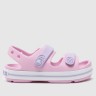 Крокс Крокбенд Сандалі Дитячі Рожеві Crocs Toddler Crocband™ Cruiser Sandal Ballerina / Lavender