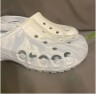 Крокс Бая Марблед Клог Блакитні з Білим Crocs Baya  Marbled Clog white/Blue