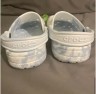 Крокс Бая Марблед Клог Блакитні з Білим Crocs Baya  Marbled Clog white/Blue