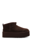 УГГ Ультра Міні Платформа Шоколадні Замшеві Ugg Ultra Mini Platform Chocolate Suede 