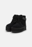 УГГ Платформа Ньюмел Чоботи Чорні Замша з Пасками Ugg Neumal Platform Velcro Black