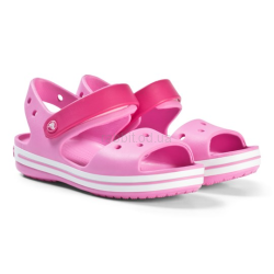 Крокс Сандали Розовые  Crocs Crocband Sandal Candy Pink/Party Pink