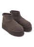 УГГ Платформа Міні Діппер Сірі UGG Classic Mini Dipper  Platform Thundercloud Grey