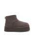 УГГ Платформа Міні Діппер Сірі UGG Classic Mini Dipper  Platform Thundercloud Grey