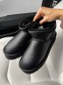 УГГ Ультра Міні Чорні на Платформі Шкіряні Ugg Ultra Mini Platform Black Leather