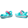 Крокс Крокбенд Сандалі Голубі Дитячі Crocs Crocband Kids Sandal Pool/Candy Pink