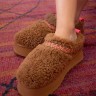 УГГ Тазз Сліппер Ультра Міні Платформа Коричневі UGG Tazz Slipper Heritage Braid Hardwood