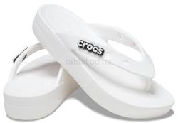 Крокс Класік Платформа Білі Crocs Classic Platform Flip White