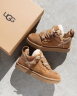 УГГ кросівки Зимові Замшеві Коричневі UGG Lowmel Sneaker Chestnut