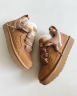 УГГ кросівки Зимові Замшеві Коричневі UGG Lowmel Sneaker Chestnut