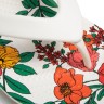Крокс Вьетнамки Фліп Білі з Принтом Квітів. Crocs Kadee II Printed Floral Flip Women - White/Floral 