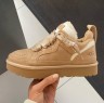 УГГ кросівки Зимові Замшеві Бежеві UGG Lowmel Sneaker Beige