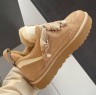 УГГ кросівки Зимові Замшеві Бежеві UGG Lowmel Sneaker Beige