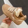 УГГ кросівки Зимові Замшеві Бежеві UGG Lowmel Sneaker Beige