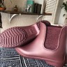 Крокс Чоботи Гумові Жіночі Бордові Короткі Crocs Women’s Freesail Chelsea Boot Metallic Burgundy