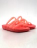 Крокс Стрепі Шльопанці Помаранчеві Слайди Crocs Splash Glossy Strappy Sandal Neon Watermelon