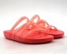 Крокс Стрепі Шльопанці Помаранчеві Слайди Crocs Splash Glossy Strappy Sandal Neon Watermelon