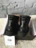 УГГ Міні Платформа Чорні Шкіра Ugg Mini Platform Black Leather  