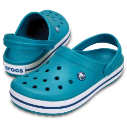 Крокc Крокбенд Клог Блакитне-Сині Crocs Crocband Clog Turquoise/Oyster