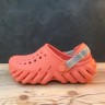 Крокс Екхо Клог Помаранчев-Грейфрут Crocs Echo Reflective Backstrap Clog Grapefruit