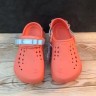 Крокс Екхо Клог Помаранчев-Грейфрут Crocs Echo Reflective Backstrap Clog Grapefruit