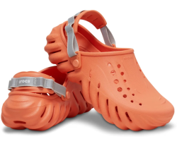 Крокс Екхо Клог Помаранчев-Грейфрут Crocs Echo Reflective Backstrap Clog Grapefruit