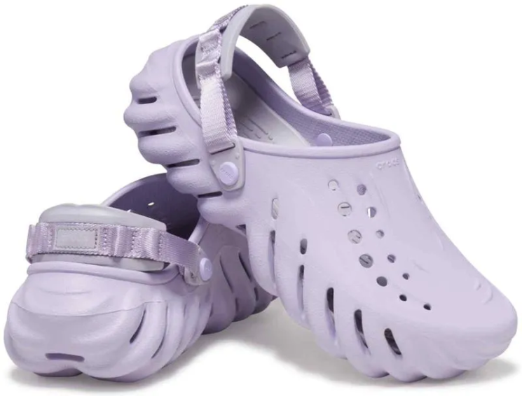 Крокс Екхо Клог Лавандові Crocs Echo Clog Lavender