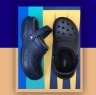 Крокс Класік Сині (Наві) з Хутром Crocs Lined Clogs Navy