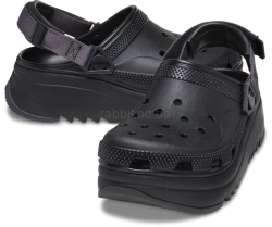 Крокс Класік Хайкер Клог Платформа Чорні Crocs Hiker Xscape Clog black