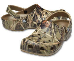 Крокс Класік Клог Хакі Камуфляж Crocs Classic Realtree Clog Khaki