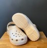 Крокс Класік Клог Платформа Ванільні Crocs Classic Platform Shimmer Clog Vanilla