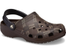 Крокс Класік Клог Коричневі Лого Crocs Classic Logo Pattern Clog Coffee