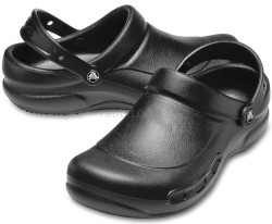 Крокс Бистро Чоловічі Чорні Клог Crocs Bistro Unisex Black Slip Resistant Soft Toe Clog