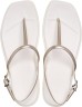 Крокс Маямі Босоніжки Крокс Сріблясті Crocs Miami Thong Flip Metallic Chalk