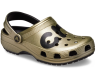 Крокс Класік Клог Лого Золоті Crocs Classic Metallic Logo Clog Gold Metallic