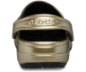 Крокс Класік Клог Лого Золоті Crocs Classic Metallic Logo Clog Gold Metallic