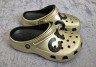 Крокс Класік Клог Лого Золоті Crocs Classic Metallic Logo Clog Gold Metallic