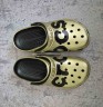 Крокс Класік Клог Лого Золоті Crocs Classic Metallic Logo Clog Gold Metallic